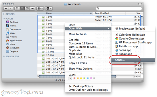 Automator के साथ MAC OS X में Multi-Page PDF Files कैसे बनाएं