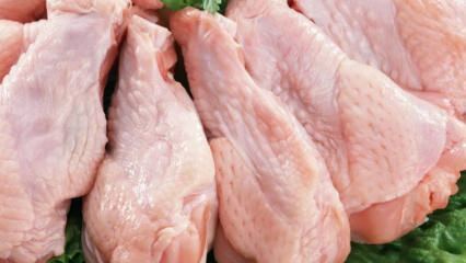 मुर्गे का मांस कैसे स्टोर किया जाता है?