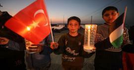 फ़िलिस्तीनी बच्चे तुर्की घटना जिसने तुर्की को हिला दिया! 