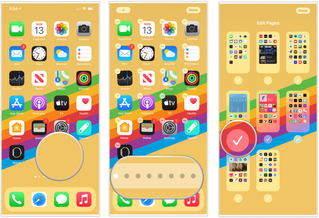 iOS 14 ऐप स्क्रीन छिपाएं