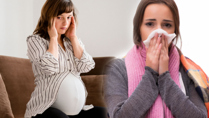 गर्भवती महिलाओं के लिए सर्दी और फ्लू क्या हैं? Saraçoğlu से गर्भावस्था के दौरान होम फ्लू का इलाज