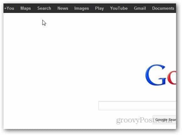 Google Chrome में Google नेविगेशन बार कस्टमाइज़ करें [विस्तार]