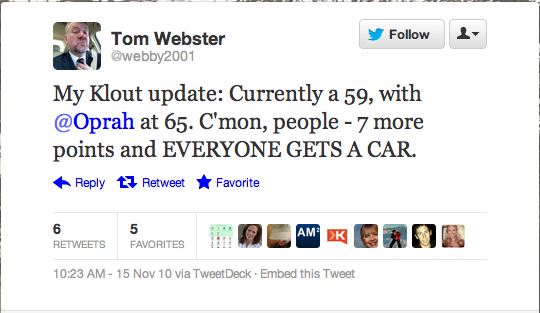 टॉम वेबस्टर ट्विटर