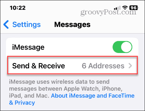 iMessage काम नहीं कर रहा 