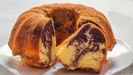 कैसे बनाएं दुनिया का सबसे आसान ब्राउनी मार्बल केक? स्वादिष्ट मार्बल केक रेसिपी