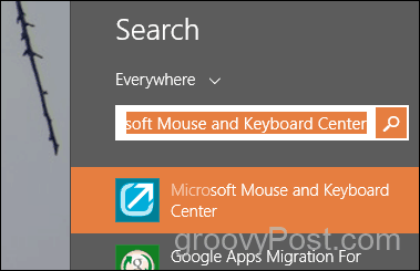 Microsoft माउस और कीबोर्ड केंद्र को खोजें और लॉन्च करें
