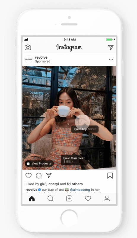 Instagram विज्ञापनों के लिए विज्ञापन प्रबंधक के रूप में जैविक खरीदारी पोस्ट चलाने के लिए व्यवसायों की क्षमता का परीक्षण कर रहा है।