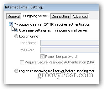 आउटलुक 2010 SMTP POP3 IMAP सेटिंग्स - 06