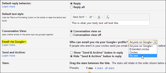 Google+ अब किसी को भी आपको ईमेल करने की अनुमति देता है, यहां बताया गया है कि ऑप्ट आउट कैसे करें