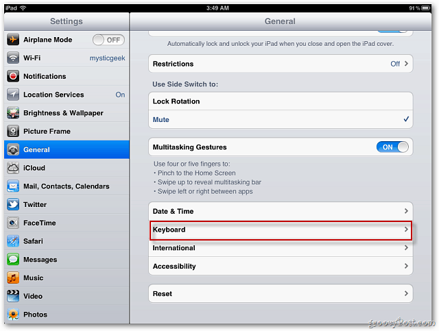Apple iOS 5: इमोजी कीबोर्ड सक्षम करें