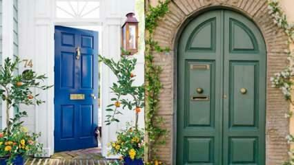 घर की साज-सज्जा में दरवाजे के आंतरिक रंगों का क्या उपयोग किया जाता है? आंतरिक दरवाजों के लिए आदर्श रंग