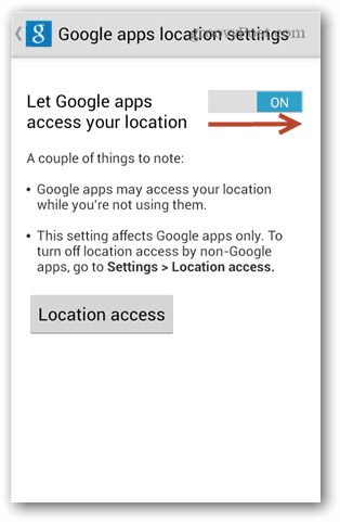 Google ऐप्स आपके स्थान तक पहुंचते हैं