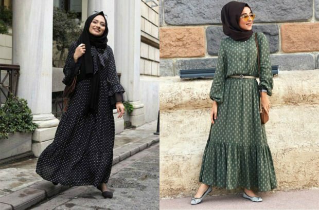 2018 हिजाब फैशन में प्रमुख पैटर्न