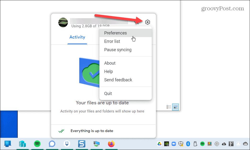फ़ाइल एक्सप्लोरर में Google ड्राइव जोड़ें