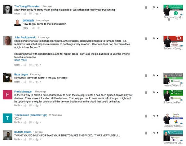 YouTube की नई टिप्पणी विशेषताएँ वीडियो पर अधिक गतिशील वार्तालाप थ्रेड के लिए अनुमति देती हैं।