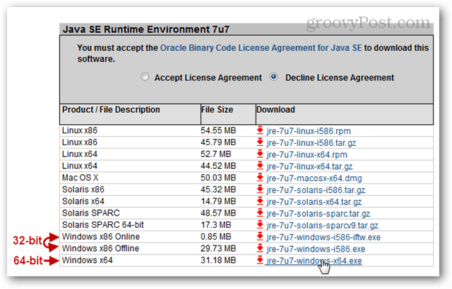 जावा जीरो डे एक्सप्लॉइट मैन्युअल अपडेट वर्जन 1.7.0_07 में तय किया गया