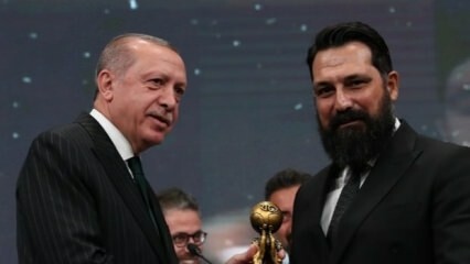 राष्ट्रपति एर्दोआन से Bülent fromnal को पुरस्कार!