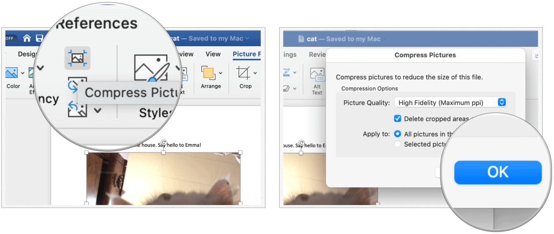 Microsoft Word में Images को Compress कैसे करें