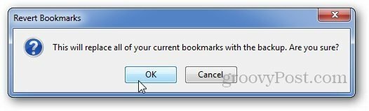बुकमार्क फ़ायरफ़ॉक्स 4 पुनर्प्राप्त करें