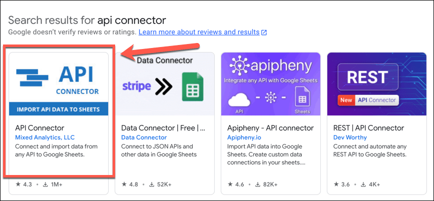 गूगल शीट एपीआई कनेक्टर