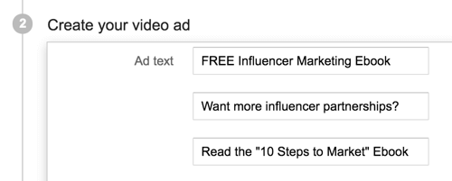  अपने YouTube विज्ञापन के लिए एक सम्मोहक शीर्षक और विवरण चुनें।