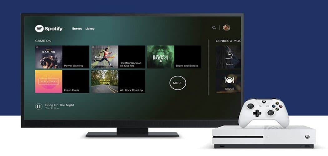 नियंत्रण Android, iOS या पीसी से Xbox एक पर संगीत Spotify