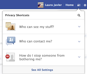 फेसबुक गोपनीयता नियंत्रण