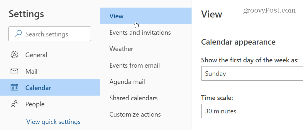 Microsoft Outlook में समय क्षेत्र बदलें