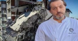 Mehmet Yalçınkaya भूकंप पीड़ितों के लिए खाना बना रही थी! वह क्यूब्स पर चढ़ गया ...