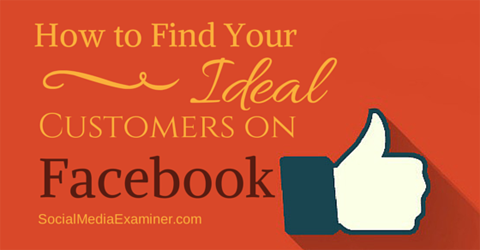 फेसबुक पर ग्राहक खोजें