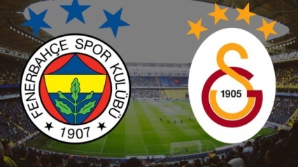 Fenerbahçe- Galatasaray डर्बी कट्टर हस्तियों से बन गया है!