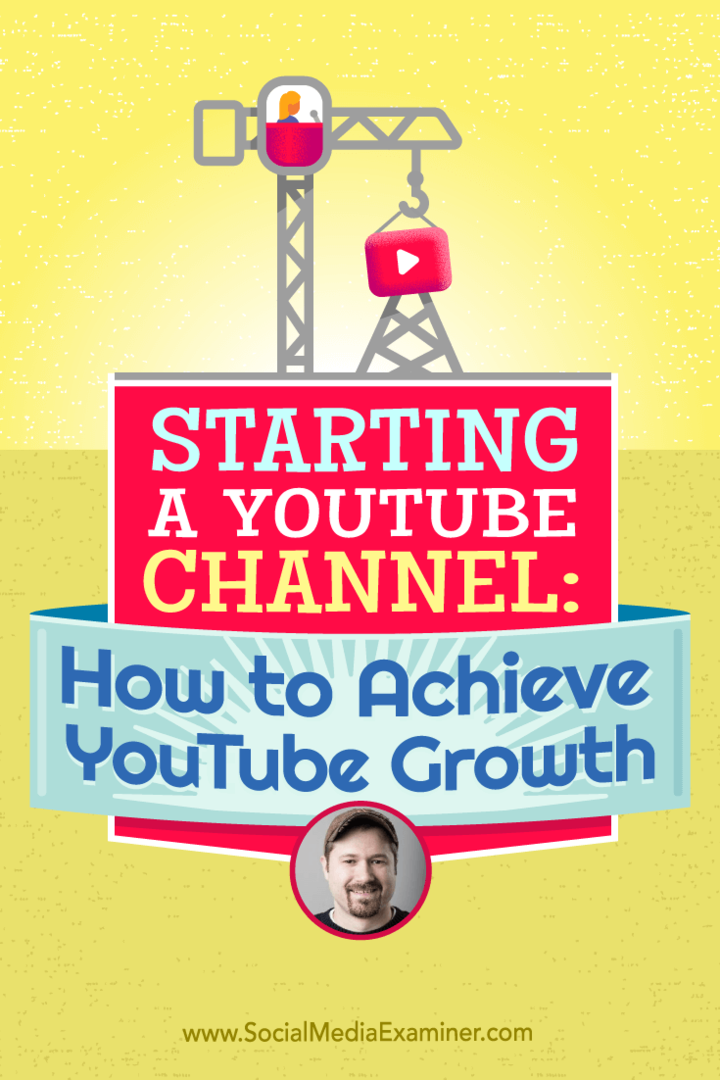 टिम शमॉयर ने एक यूट्यूब चैनल बनाने और विकसित करने के तरीके के बारे में माइकल स्टेल्ज़र के साथ बातचीत की।
