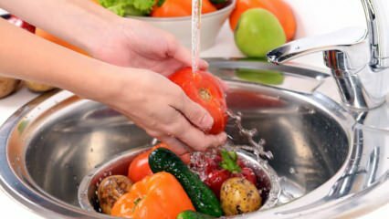 फलों और सब्जियों को कैसे धोया जाना चाहिए? इन त्रुटियों के कारण विषाक्तता होती है!