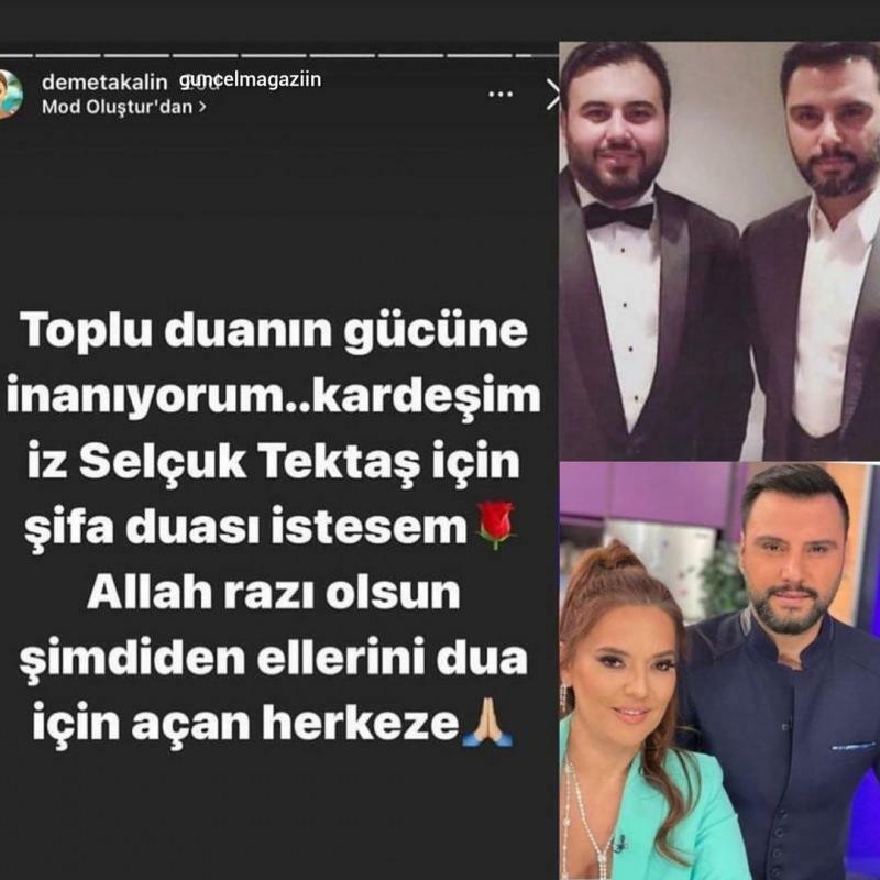 Alişan ने अपने भाई सेल्कुक Tektaş के बारे में नवीनतम स्थिति साझा की