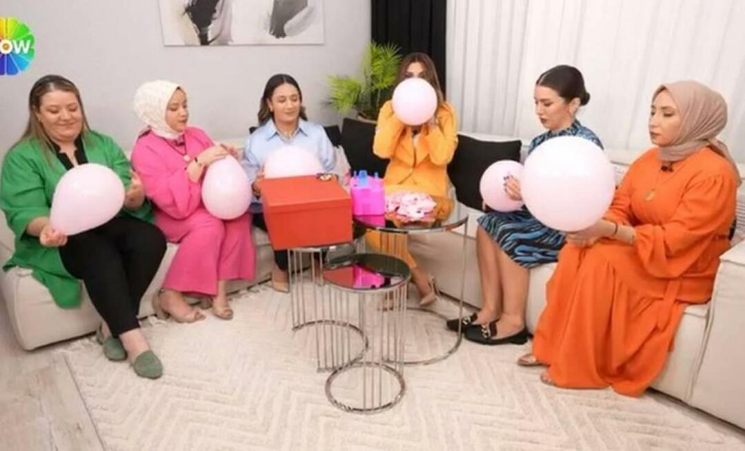 दुल्हन के घर में अजीब पल! Aslı Hünel और दुल्हनों ने गुब्बारे उड़ाने की दौड़ आयोजित की