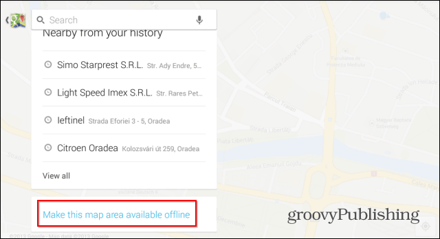 ऑफ़लाइन उपयोग के लिए Google मानचित्र सहेजें और तुरंत नेविगेशन शुरू करें