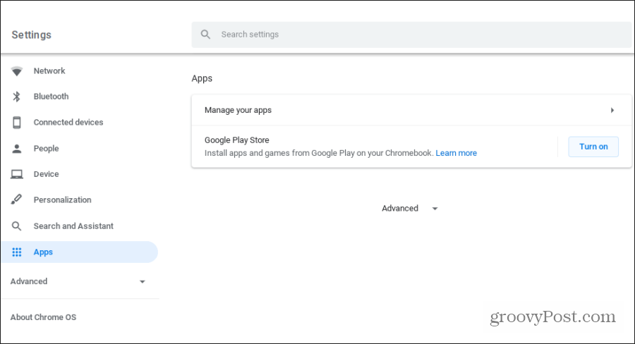 Chrome बुक पर Google Play ऐप्स