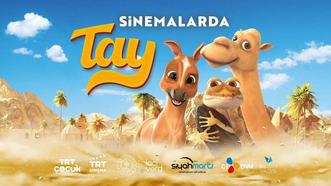 TRT सह-निर्माण "TAY" मध्य पूर्व में रिलीज़ होने वाली पहली तुर्की एनिमेटेड फिल्म होगी