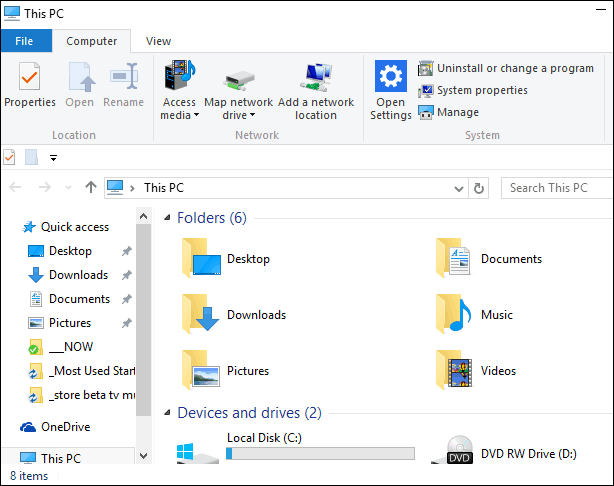 विंडोज 10 फाइल एक्सप्लोरर में क्विक एक्सेस को डिसेबल कैसे करें