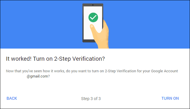 अपने Google खाते पर एक-टैप टू-फैक्टर प्रमाणीकरण कैसे सक्षम करें