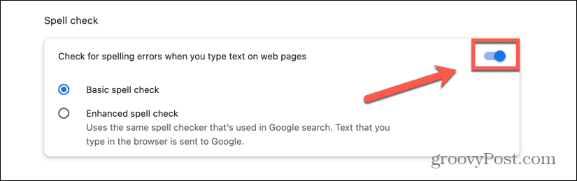 यदि Google डॉक्स वर्तनी जांच काम नहीं कर रही है, तो आपको क्रोम में अंतर्निहित वर्तनी जांच को अक्षम करने की आवश्यकता हो सकती है