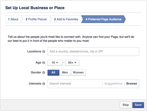 फेसबुक स्थानीय व्यापार पेज को दर्शकों ने पसंद किया