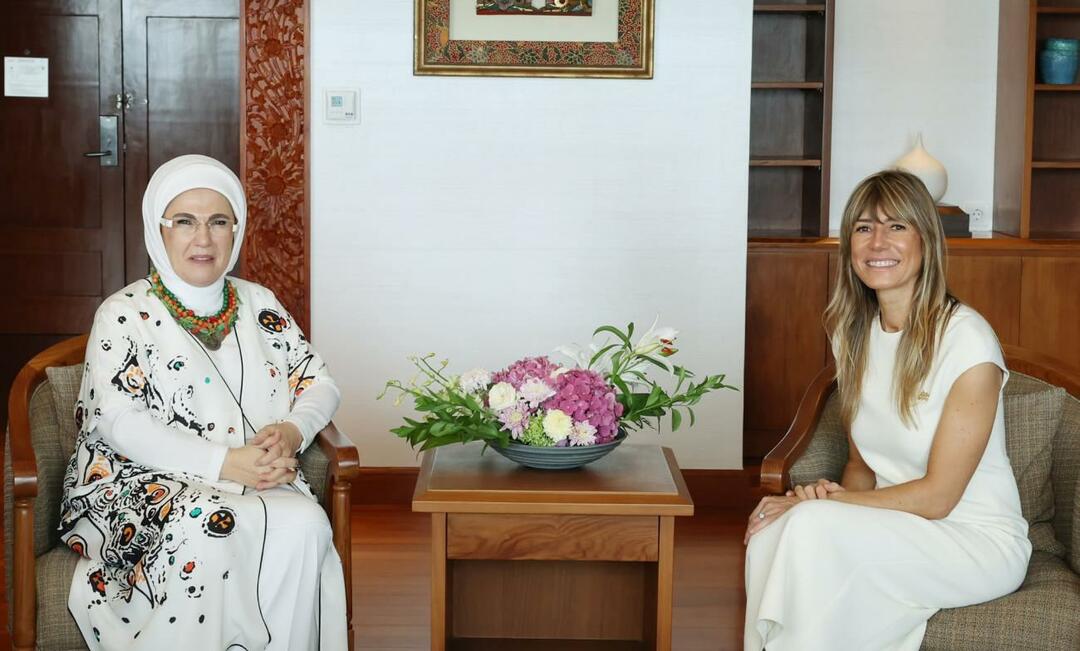 एमिन एर्दोगन ने बाली में नेताओं की पत्नियों से मुलाकात की
