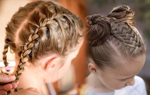 कैसे चोटी केश बनाने के लिए? अलग और आसान बच्चों के बाल चोटी मॉडल और उनकी तैयारी