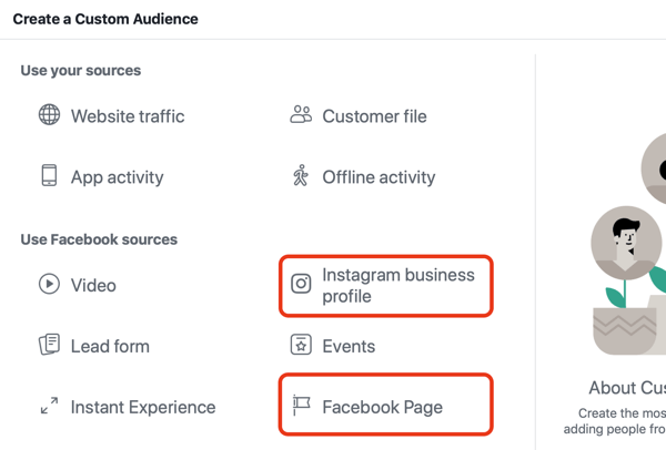 अपने फेसबुक पेज या इंस्टाग्राम, चरण 1 पर जाने वाले लोगों को विज्ञापन देने के लिए फेसबुक विज्ञापनों का उपयोग करें।