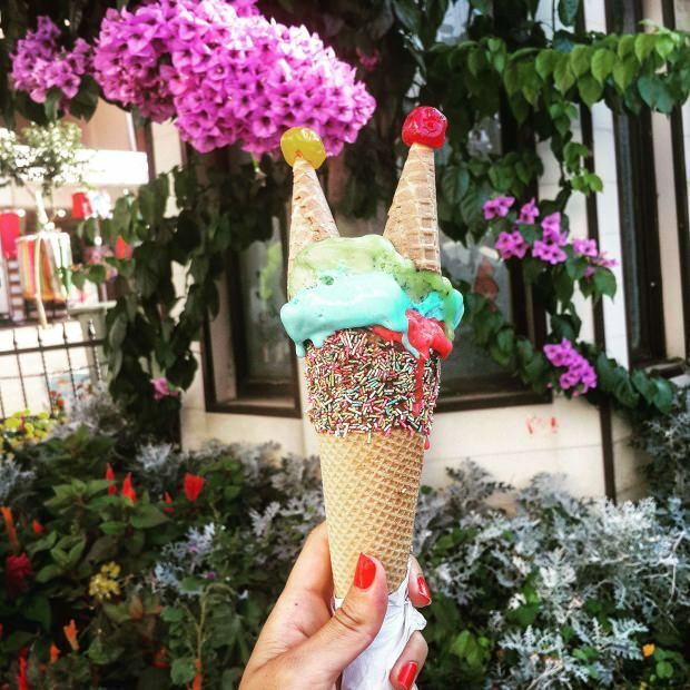 इस्तांबुल में स्वादिष्ट आइसक्रीम स्थानों