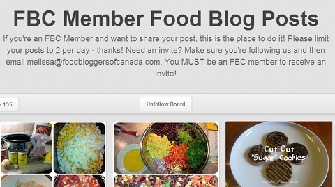 कनाडा बोर्ड के खाद्य ब्लॉगर्स
