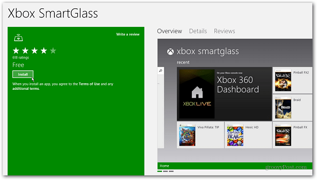Xbox SmartGlass स्थापित करें