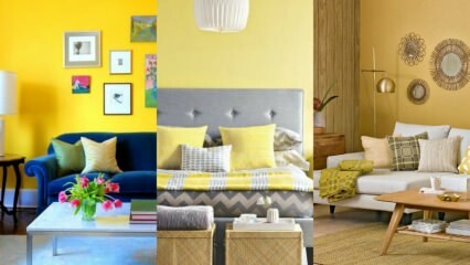 घर की सजावट के सुझाव जो पीले रंग में किए जा सकते हैं