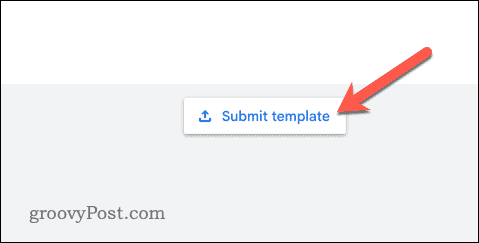 Google Docs में एक टेम्प्लेट सबमिट करें